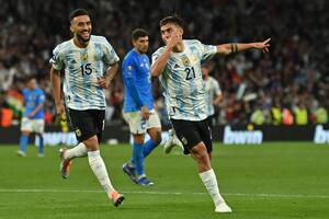 Paulo Dybala le puso el broche a un partidazo de la selecciíon