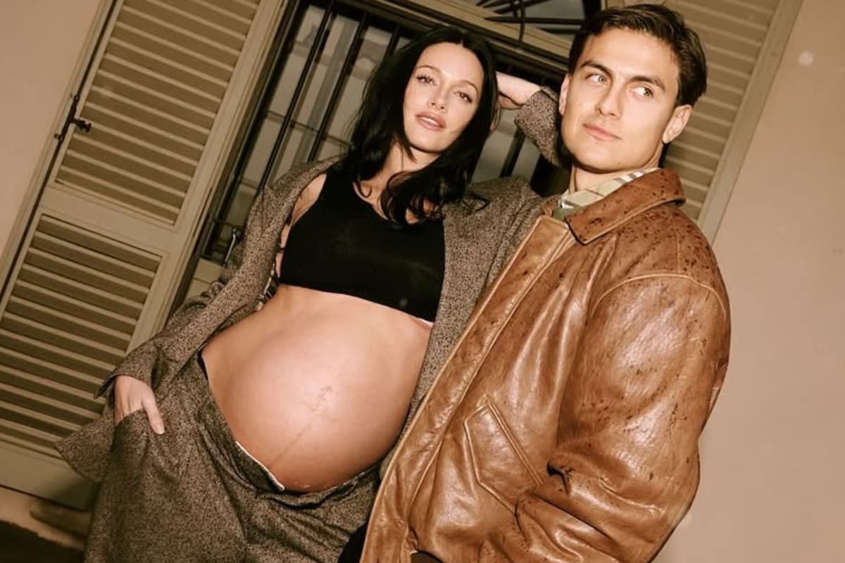 Paulo Dybala y Oriana Sabatini se convirtieron en padres de Gia