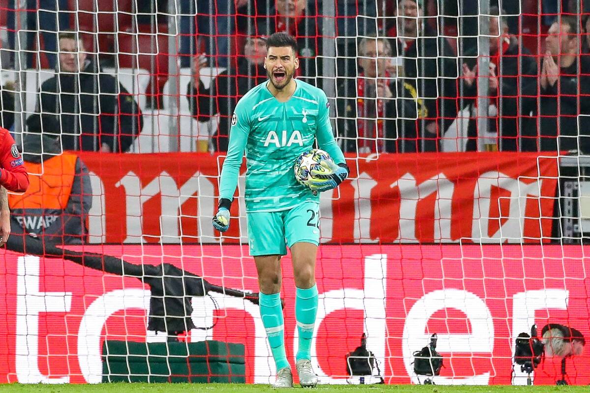 Paulo Gazzaniga, arquero de Tottenham