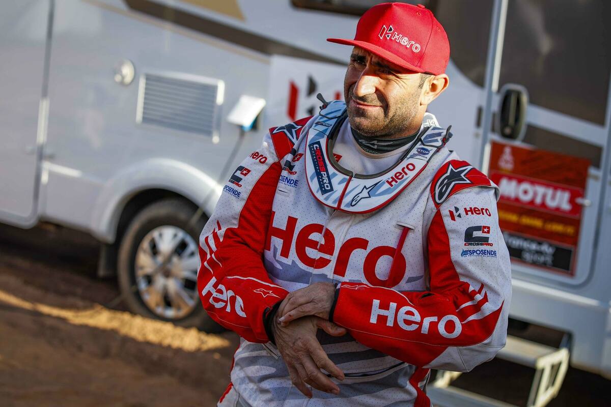 Paulo Goncalves, el motociclista fallecido en la séptima etapa del Dakar