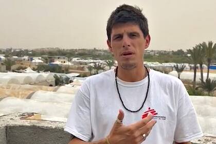 Paulo Milanesio, el argentino coordinador de Emergencias de Médicos sin Fronteras en la Franja de Gaza