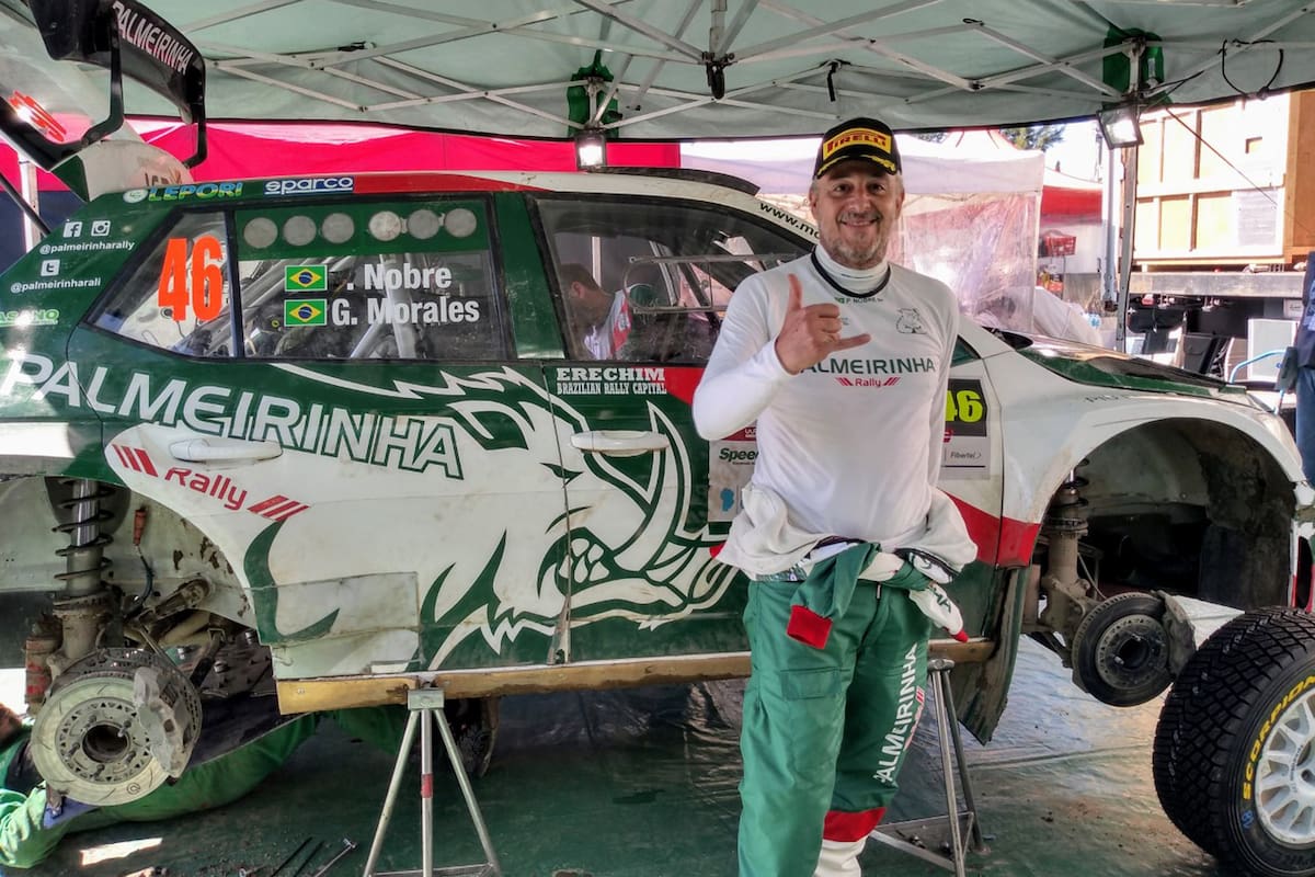 Paulo Nobre, ex presidente y fanático de Palmeiras, y amante del Rally