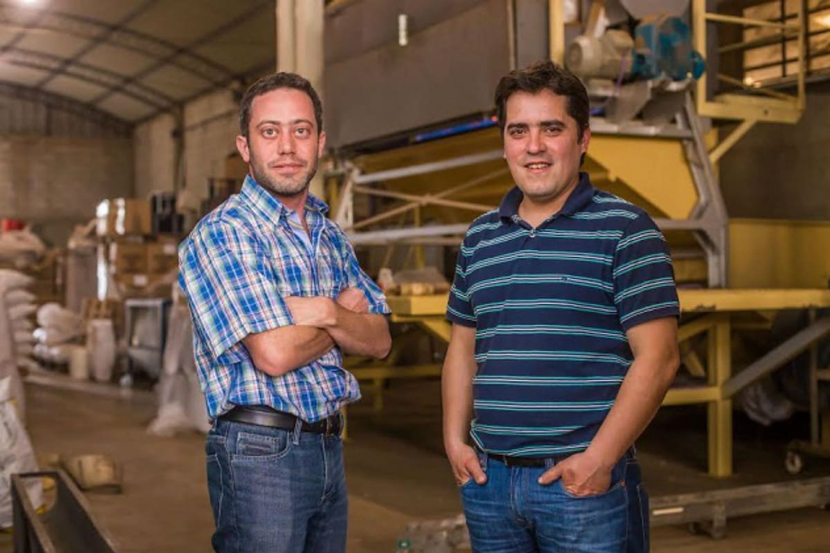 Pavignano (a la izquierda) en su planta de Villa María