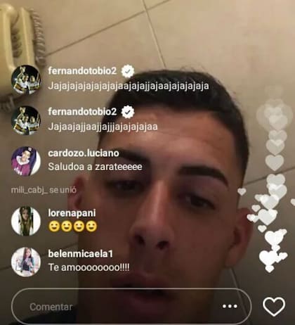 Pavón y Silva transmitieron desde la concentración xeneize