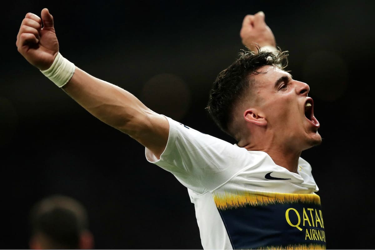 Pavón y un festejo en Boca, antes de emprender la aventura en la MLS