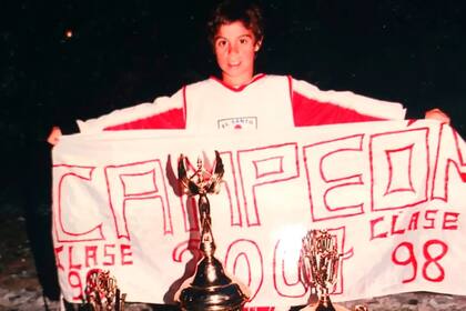 Payero campeón en 2007, con la camiseta de Atlético de Pascanas