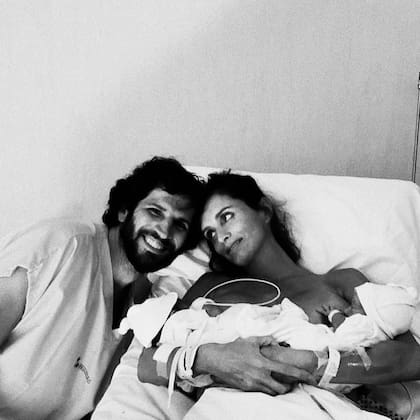 Paz Cornú y su esposo Diego Orden fueron padres de mellizos