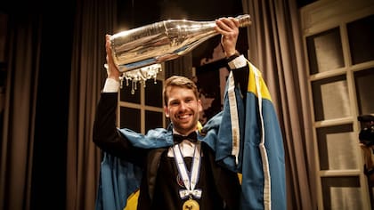 Rosengren, luego de ser coronado el mejor del mundo