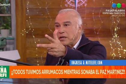 Paz Martínez contó en La Peña de Morfi cómo nació una de sus canciones más recordadas: "Qué par de pájaros"