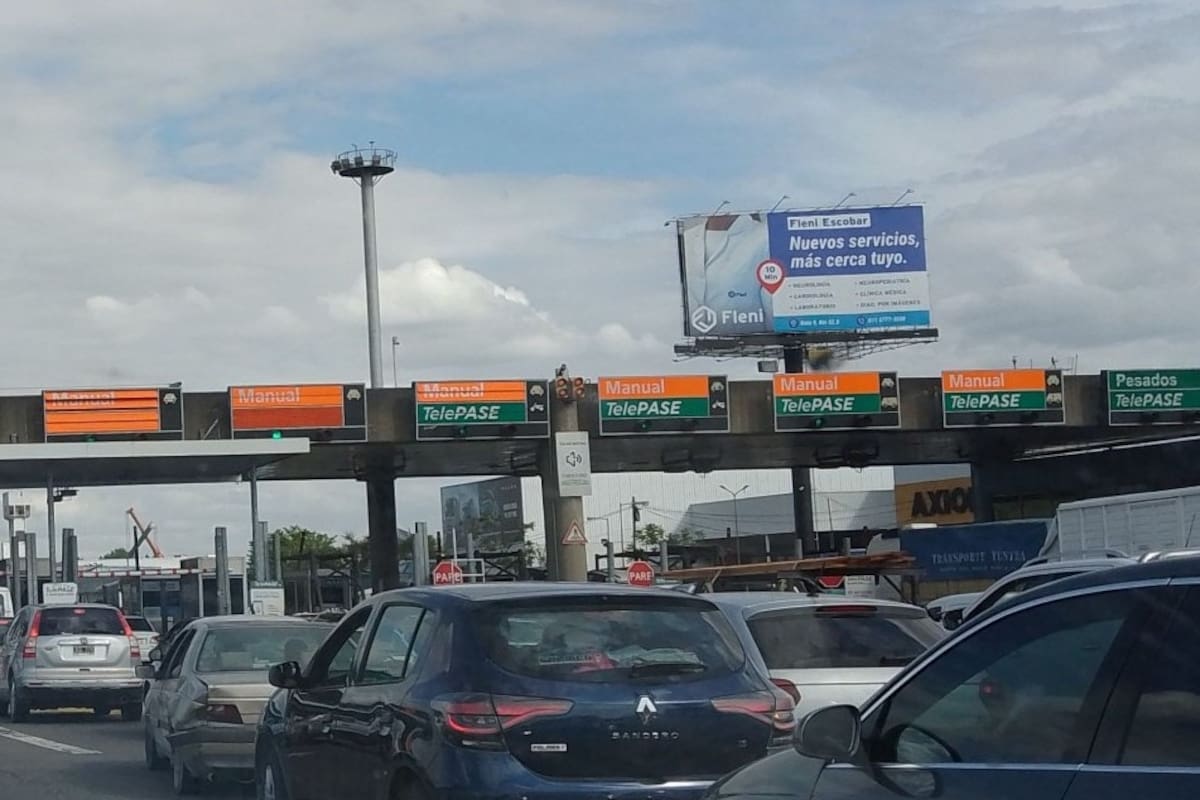 Peaje en la autopista Panamericana
