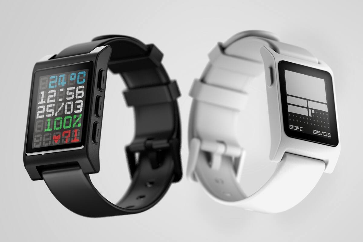 Pebble vuelve al ruedo con dos smartwatches: Core Time 2 (con pantalla color) y Core 2 Duo (con pantalla monocromática)