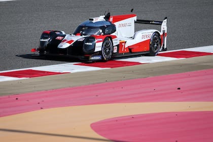 El Toyota TS050 híbrido al que el cordobés llevaron a la victoria en Bahréin (dos veces), Inglaterra y Bélgica, con 50% de efectividad en carreras.