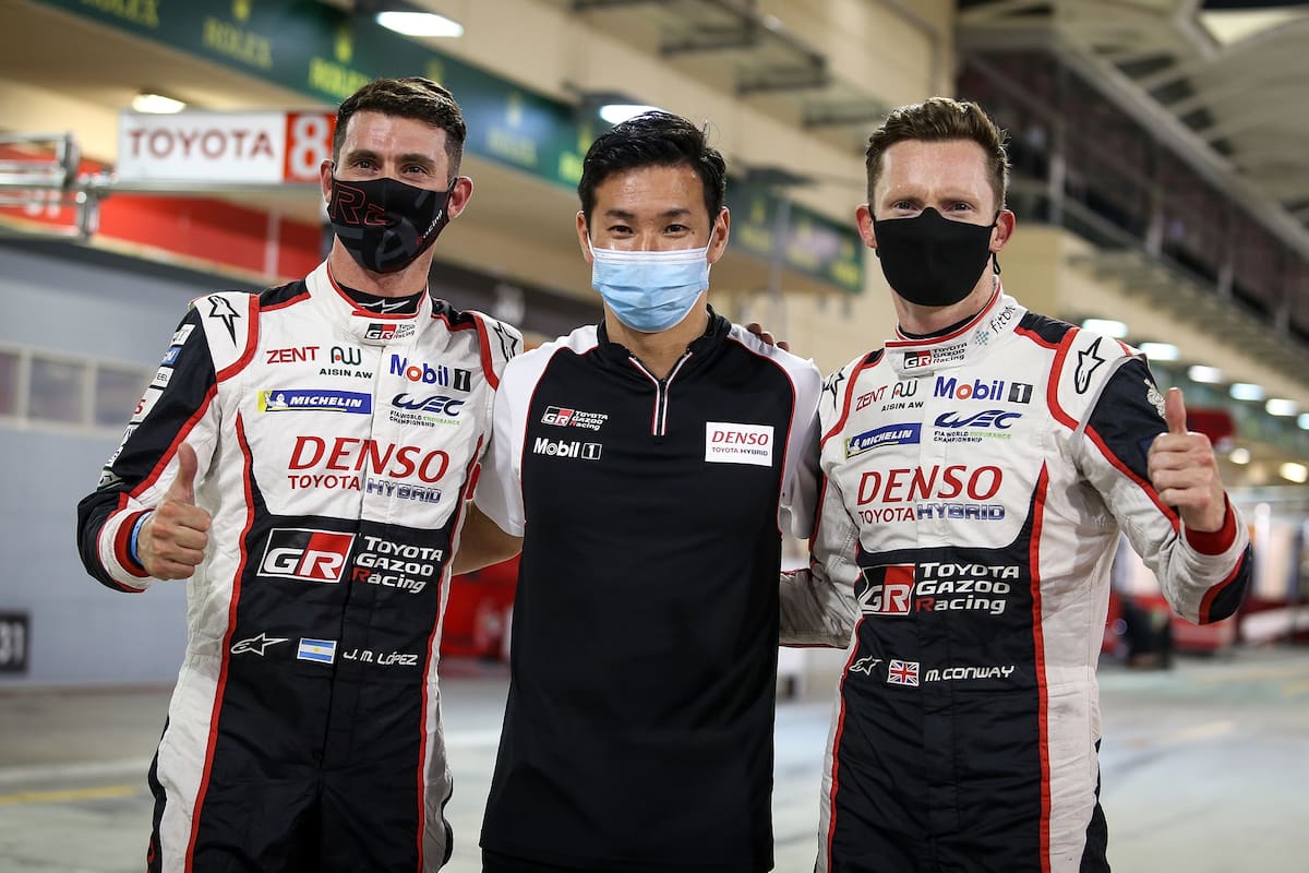 Pechito López. El cordobés se consagró en el WEC, el Mundial de Endurance, al ganar las 8 Horas de Bahrein, última fecha de la temporada