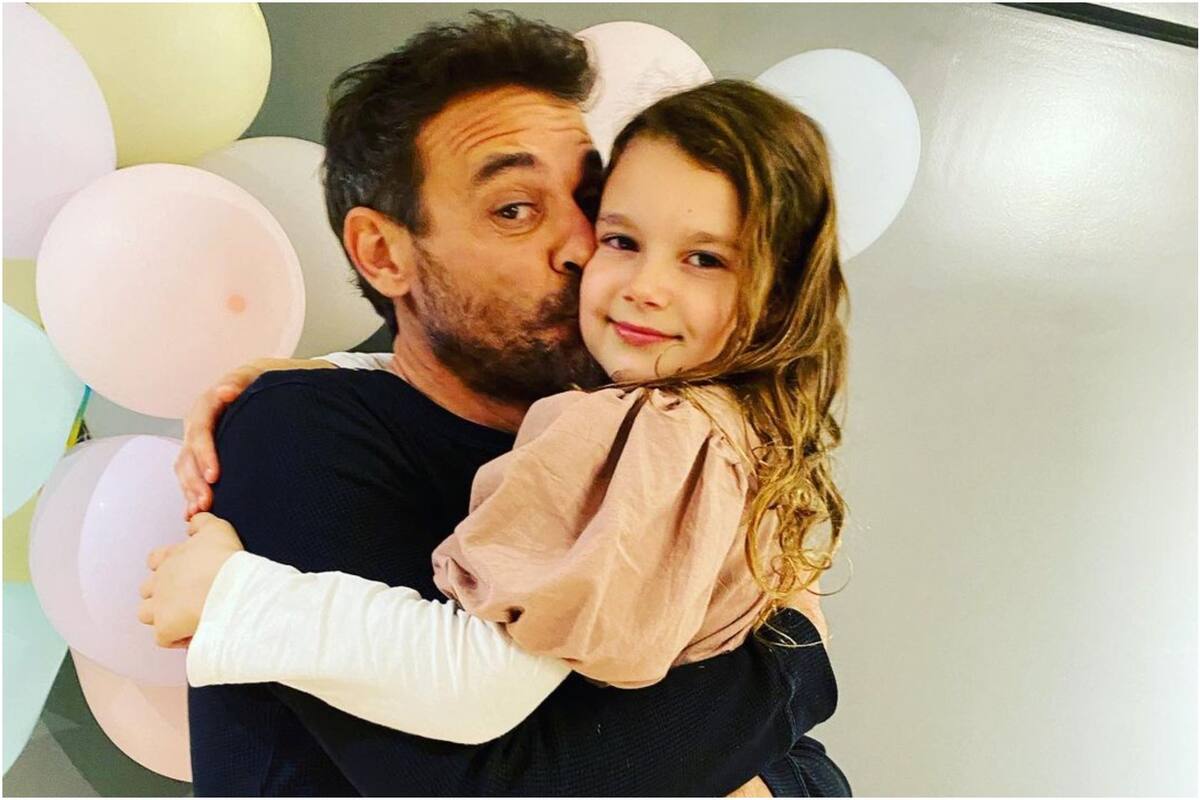 Pedro Alfonso y Olivia, la mayor de sus hijas junto a Paula Chaves (Crédito: Instagram/@pedroalfonsoo)