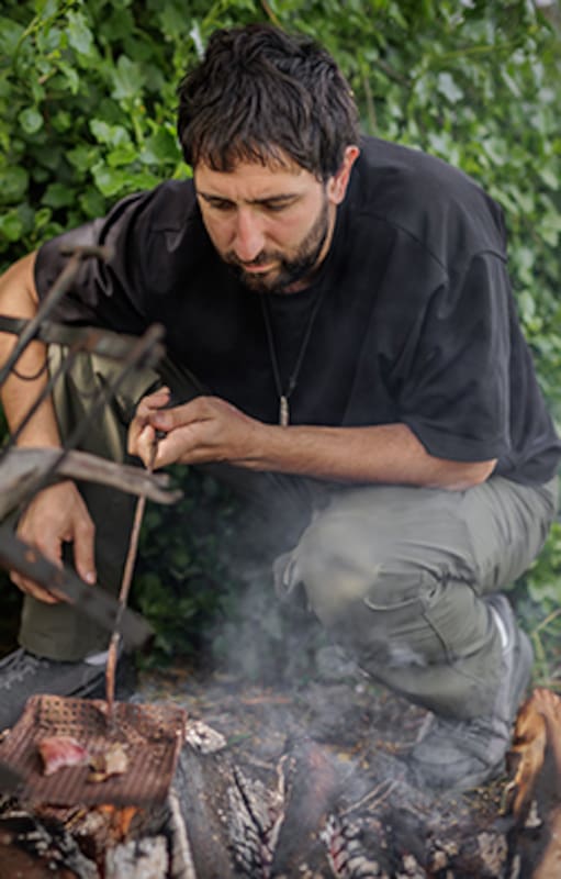 Pedro Bargero en acción