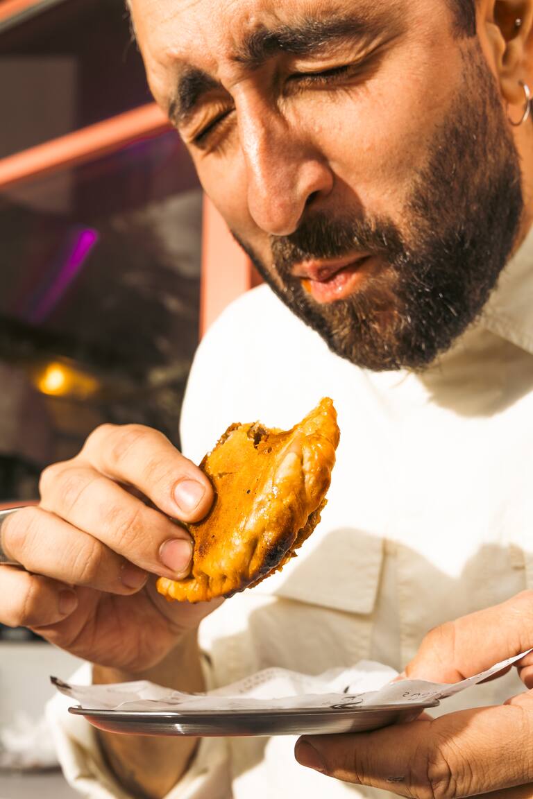 Pedro Bargero y las empanadas calientes