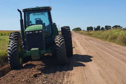 En los últimos días se hizo la reparación de 6 kilómetros de caminos