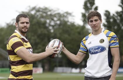Pedro Bugiani, en la línea de backs de Belgrano, y Sebastián Cancelliere, de regreso a su puesto de medio-scrum, serán protagonistas esta tarde