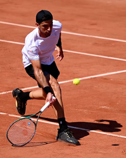 Pedro Cachin perdió en la segunda ronda de Roland Garros ante el croata Borna Coric