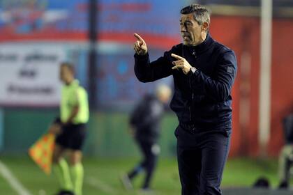 Pedro Caixinha, el entrenador portugués que quedó muy disgustado con la actitud de sus dirigidos.
