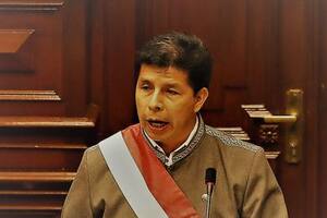 Pedro Castillo asistió al Congreso para presentar sus descargos frente a la moción de vacancia