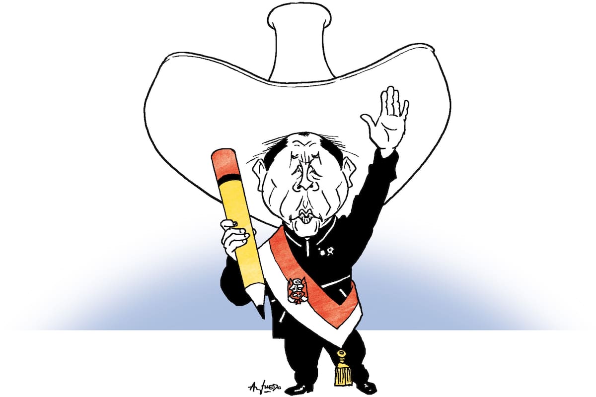 Pedro Castillo, presidente de Perú