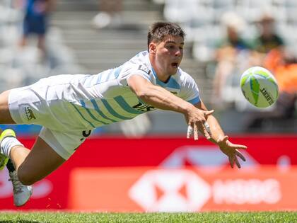 Pedro De Haro debutó en los Pumas 7s en el Seven de Ciudad del Cabo