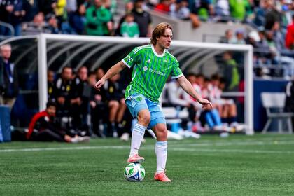 Pedro de la Vega es el único argentino que juega en Seattle Sounders; porta la 10 en la espalda