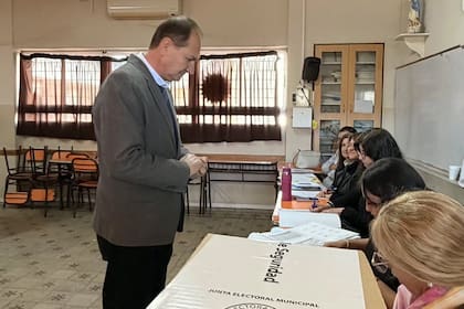 Pedro Dellarossa, el exintendente que buscaba un nuevo mandato.