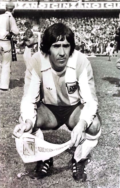Pedro González jugó algunos partidos en la selección en la previa al Mundial 78