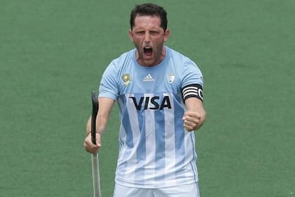Pedro Ibarra, el capitán de los Leones, que se enfrentarán con Japón en los Juegos Olímpicos Tokio 2020.