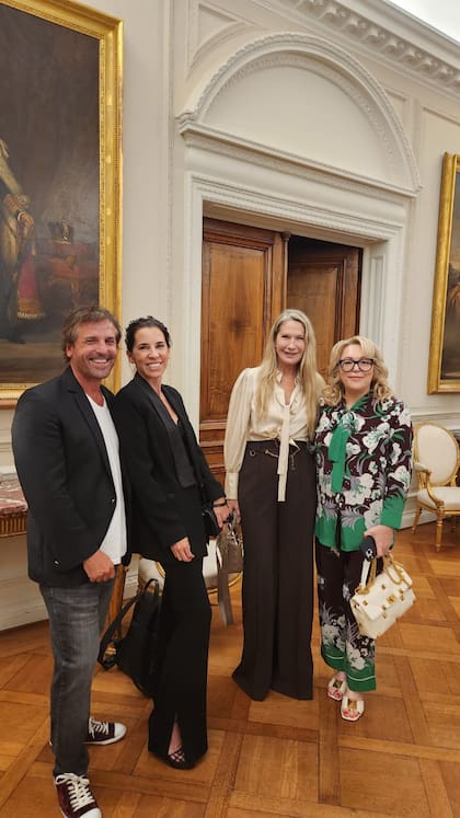 Pedro Lines, Inés Etchebarne Mihanovich, Ana Rusconi y Andrea Arditi