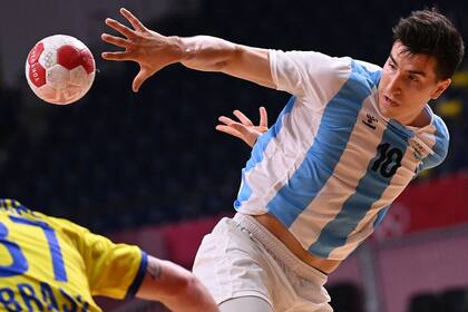 Pedro Martinez, de los Gladiadores, en el partido ante Brasil