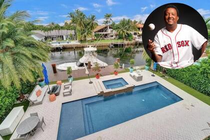 Pedro Martínez eligió vivir en San Souci Estates, una exclusiva comunidad cerrada de North Miami famosa por sus mansiones frente al agua y su alta seguridad residencial