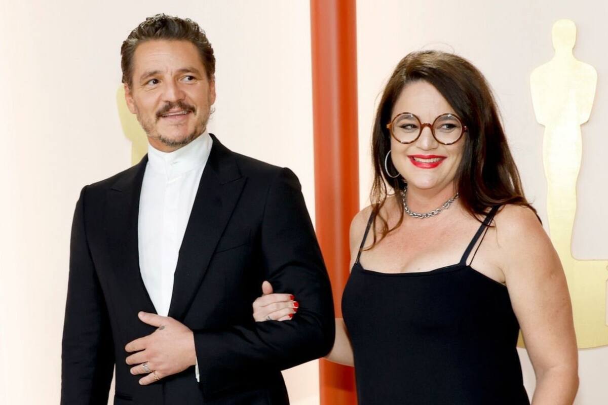 Pedro Pascal y su hermana Javiera desfilaron en la alfombra roja de los Oscar (Foto: Twitter @PedroPascalArg)