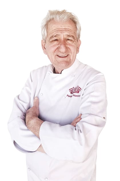 Pedro Picciau, chef de Italpast, en Campana