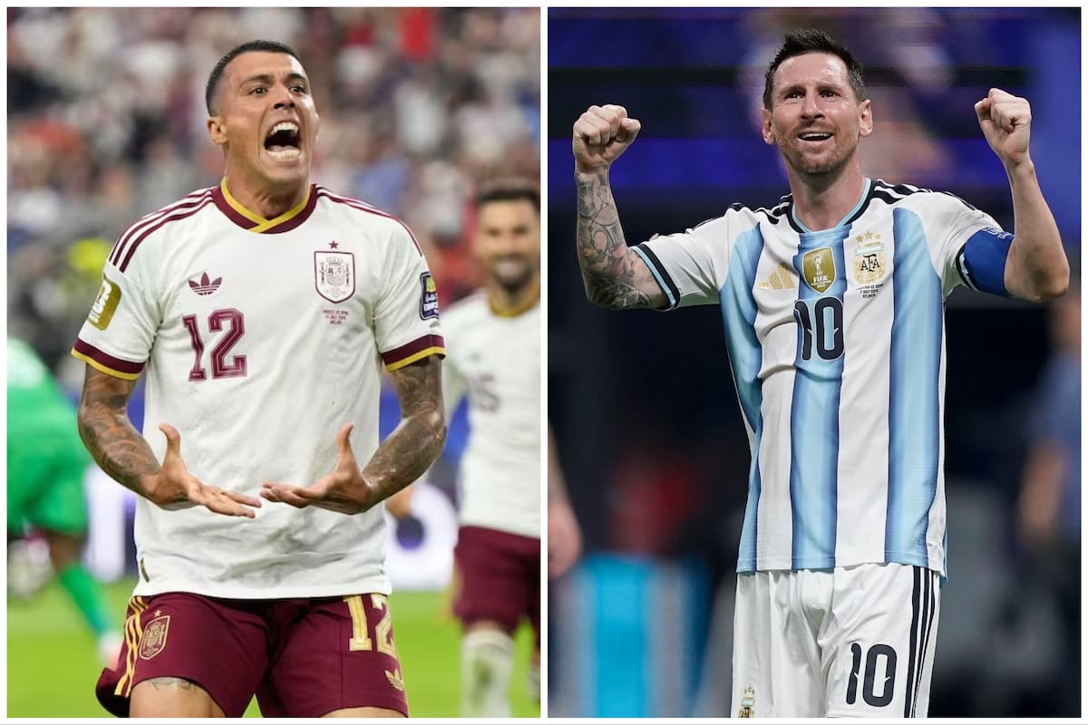 Pedro Porro y Lionel Messi