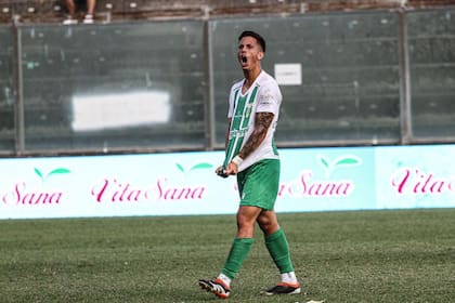 Pedro Rodríguez Ablanedo en Vigor Lamezia, de la quinta categoría italiana, donde fue campeón tras varias temporadas en el ascenso europeo