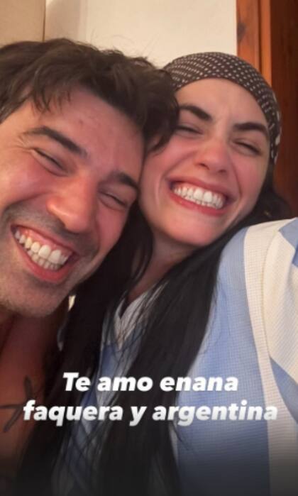 Pedro Rosemblat y un posteo en redes dedicado a su novia (Foto: Instagram/@pedrorosemblat)