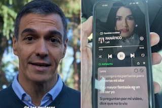 La chicana de Pedro Sánchez a Milei en su visita a España: publicó una foto de Lali y dijo "temazo"