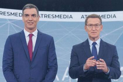 Pedro Sánchez y Alberto Núñez Feijóo son los dos aspirantes con más posibilidades de ocupar La Moncloa