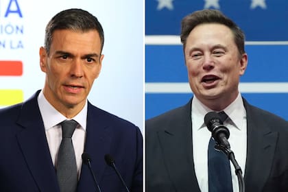 Pedro Sánchez y Elon Musk