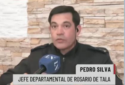 Pedro Silva, jefe de la Departamental de Rosario del Tala