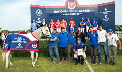 Peke González se llevó, además, el premio al mejor ejemplar de la final de la USPA Gold Cup, otorgado a Cinco