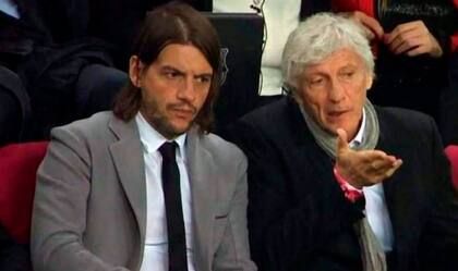 Pekerman, con Pascual Lezcano, hombre de confianza del DT a quien también le apuntó el presidente de la FVF: “Querían ser amos y señores para trabajar sin ningún control”