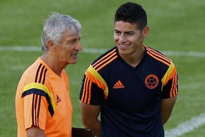 Pekerman volverá a contar con James para el paritdo ante Argentina