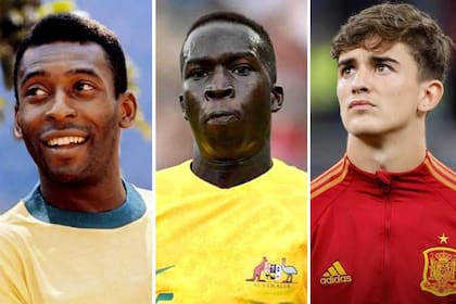 Pelé, Kuol y Gavi