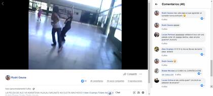 Pelea entre un compañero de Lucas Pertossi, y otra persona del turno mañana, en la escuela de Zárate