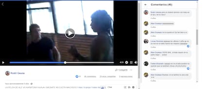 Pelea entre un compañero de Lucas Pertossi, y otra persona del turno mañana, en la escuela de Zárate