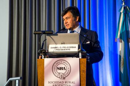 Pelegrina en la jornada en la Rural